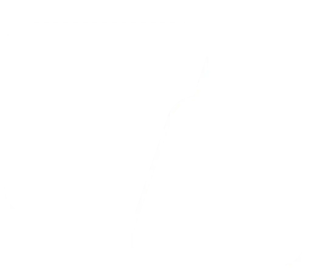 Dos formas geométricas negras abstractas con bordes redondeados superpuestas sobre un fondo blanco, diseño minimalista moderno